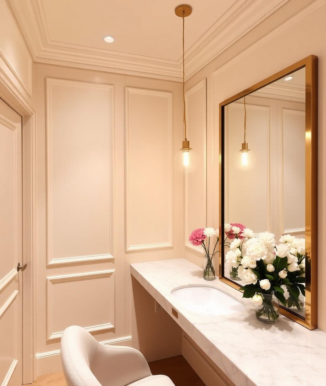 The Glam studio interior